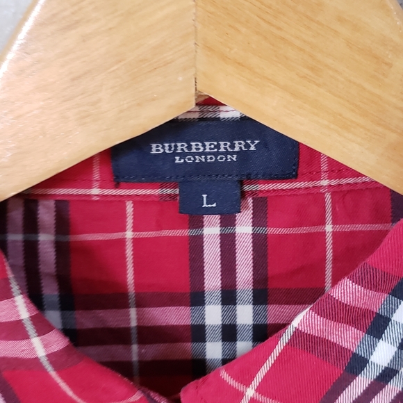 Burberry vintage shirts, authentic, good condition. - Picture 4 of 5